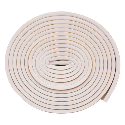 Уплотнитель резиновый, 24 м, профиль &quot;P&quot;, белый Сибртех 88901 купить в Нефтеюганске