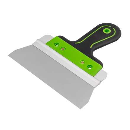 Шпатель фасадный Сибртех , нержавеющая сталь 420S45, 200 мм, 2-компонентная ручка, 85591 купить в Нефтеюганске