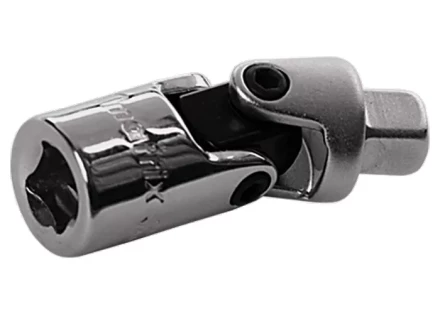 Шарнир карданный с квадратом 1/4&quot; CrV полированный хром MATRIX MASTER 13993 купить в Нефтеюганске