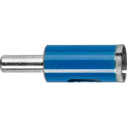 Сверло ЗУБР алмазное трубчатое по стеклу, зерно 100, 18мм 29860-18 купить в Нефтеюганске