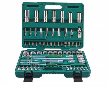 Набор головок торцевых 1/2&quot;DR 10-32мм 1/4&quot;DR 4-14мм 94предмета Jonnesway S04Н52494S 47400 купить в Нефтеюганске