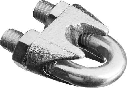 Зажим троса DIN 741, оцинкованный, 10мм, 25 шт, STAYER Master 30535-10 30535-10 купить в Нефтеюганске