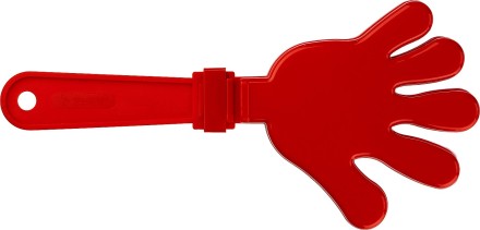 Ладошка-хлопушка болельщика пластиковая, ЗУБР 69999 69999 купить в Нефтеюганске