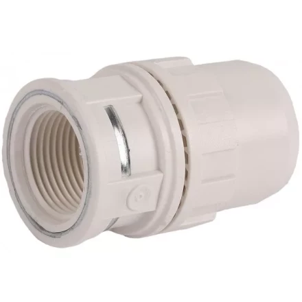 Муфта ЗУБР &quot;ШиреФит&quot; соединительная, &quot;штуцер с гайкой - внутренняя резьба&quot;, 32мм-1&quot; 51462-32-1 купить в Нефтеюганске