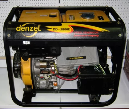 Генератор дизельный DENZEL DD5800Е 94670 купить в Нефтеюганске