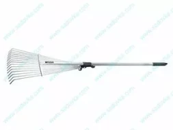 Грабли веерные 15-зубые алюминиевый черенок 1600 мм раздвижные PALISAD 61756