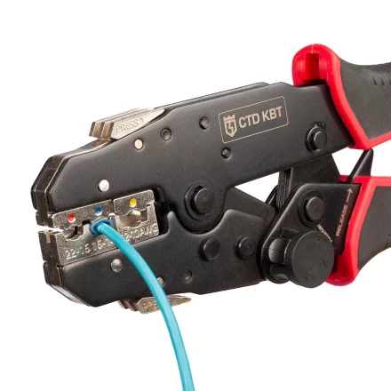 Пресс-клещи КВТ CTD+5 с механизмом быстрой смены матриц: комплект из 5 шт. для опрессовки (набор) (101859) купить в Нефтеюганске