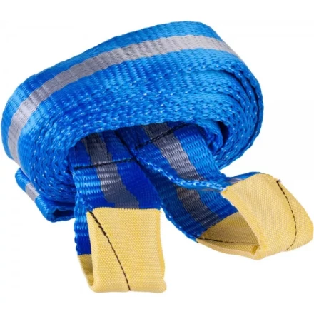 Трос буксировочный ЗУБР &quot;ЭКСПЕРТ&quot;, 2 петли, сумка, 5м, 10т 61216-10 купить в Нефтеюганске