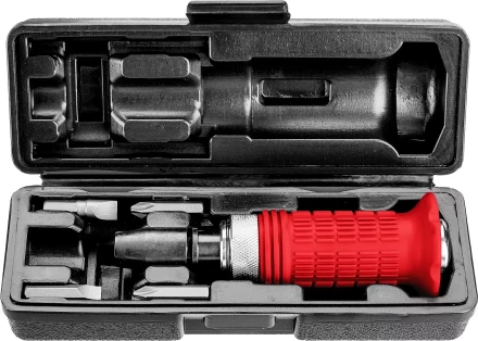 ЗУБР 6 предм., ударно-поворотная отвертка (2565) купить в Нефтеюганске