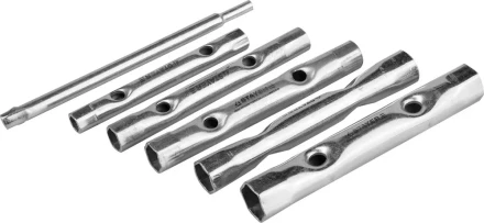 Набор Ключи STAYER трубчатые 8 - 17 мм, 6 предметов 2719-H6 купить в Нефтеюганске
