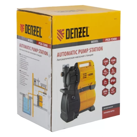 Насосная станция Denzel PSХ1300, Х-Pro 97213 купить в Нефтеюганске