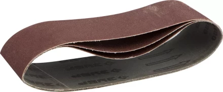 Лента шлифовальная бесконечная ЗУБР &quot;МАСТЕР&quot; на тканевой основе, для ЛШМ, P180, 75х457мм, 3шт 35541-180 купить в Нефтеюганске