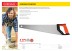 Ножовка по дереву (пила) MIRAX Universal 450 мм, 5 TPI, рез вдоль и поперек волокон, для крупных и средних заготовок 1502-47_z01 купить в Нефтеюганске