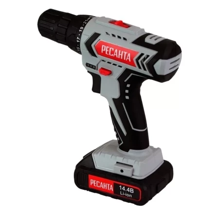 Дрель-шуруповерт аккумуляторная Ресанта ДА-14-2Л 75/14/3 купить в Нефтеюганске