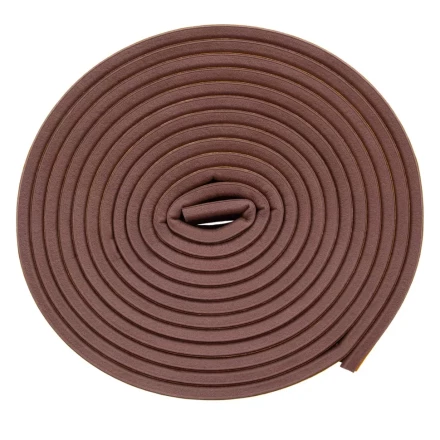 Уплотнитель резиновый, 24 м, профиль &quot;P&quot;, коричневый Сибртех 88902 купить в Нефтеюганске