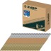ЗУБР SN34 (D34) 83 х 3.1 мм, реечные гвозди рифленые оцинкованные, 3000 шт (305399-83) купить в Нефтеюганске