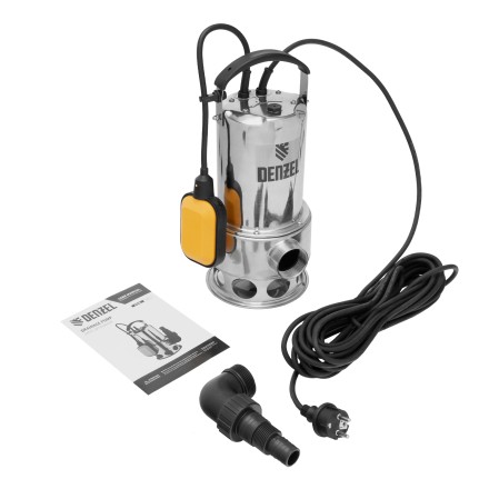 Дренажный насос DPL800X, 800 Вт, подъем 7 м, 16500 л/ч Denzel 97324 купить в Нефтеюганске