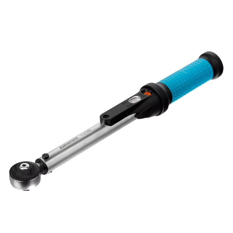 Ключ динамометрический Gross 14180, 5-25 Нм, 1/4", CrV купить в Нефтеюганске