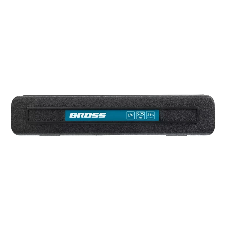 Ключ динамометрический Gross 14180, 5-25 Нм, 1/4", CrV купить в Нефтеюганске