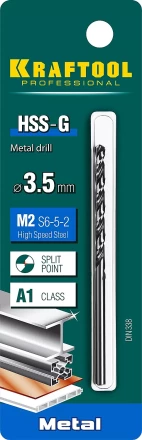 Сверла по металлу HSS-G Оберон 29651-3.5 купить в Нефтеюганске