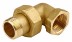 Соединитель GENERAL FITTINGS угловой с накидной гайкой, латунь, г/ш, 1/2&quot; 51035-G/S-1/2 купить в Нефтеюганске
