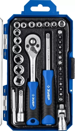 Универсальный набор инструмента 35 предм серия ПРОФЕССИОНАЛ купить в Нефтеюганске