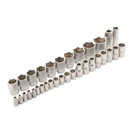 Набор инструментов 94 предмета, CrV, 1/2&quot;, 1/4&quot; Сибртех 13509 купить в Нефтеюганске