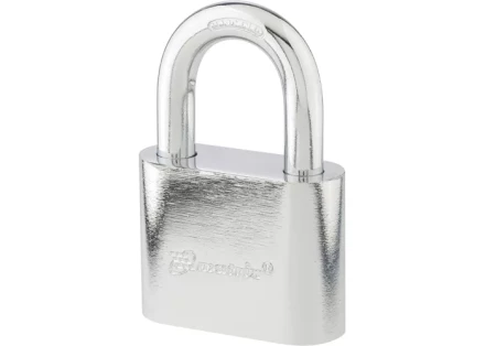 Замок навесной хромированное покрытие 60 мм MATRIX 91802 купить в Нефтеюганске