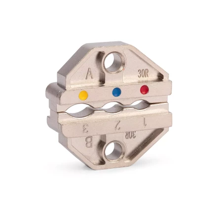 Универсальный набор инструментов КВТ СКМ-1 для опрессовки и снятия изоляции с отверткой для замены матриц (102351) купить в Нефтеюганске