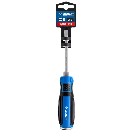 ЗУБР Ударник, SL6 х 100 мм, ударная отвертка, Профессионал (25271-6) купить в Нефтеюганске