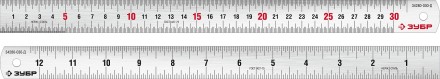 ЗУБР Про-30Д, длина 0.30 м, усиленная нержавеющая линейка, Профессионал (34280-030-Д) купить в Нефтеюганске