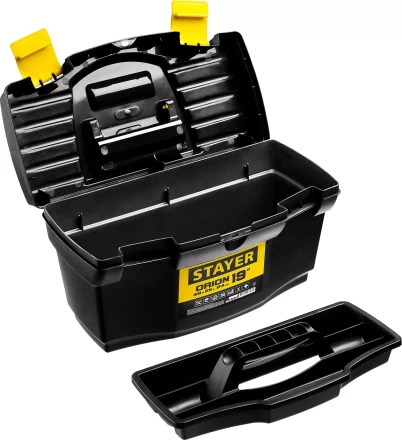 Ящик для инструмента &quot;TOPLine&quot; пластиковый, 19&quot;, STAYER 38110-18_z03 купить в Нефтеюганске