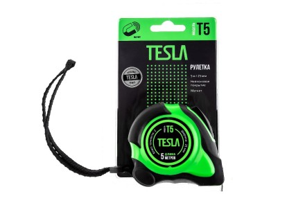 Рулетка TESLA 5м х 25мм (T-5) купить в Нефтеюганске