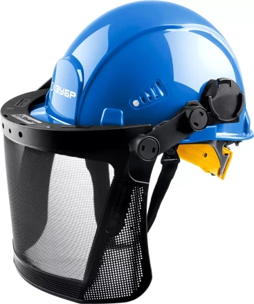 ЗУБР ЗАСЛОН-С, 190 х 339 мм, экран из мелкоячеистой сетки, защитный лицевой щиток для крепления на каске, Профессионал (110855) купить в Нефтеюганске