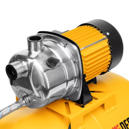 Насосная станция Denzel 97311, PSL1100X, 1100 Вт, 3600 л/ч, ресивер 50 л, подъем 45 м, нержавейка купить в Нефтеюганске