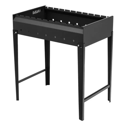 Мангал сварной Camping Palisad 69668, 605 х 375 х 138/640 мм, сталь 2 мм купить в Нефтеюганске