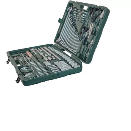 Набор головок торцевых универсальный 1/2&quot;DR 8-32мм  1/4&quot;DR 4-13мм  ключи комбинированные 6-32мм отвертки  128 предметов S04Н524128S  Jonnesway 48372 купить в Нефтеюганске