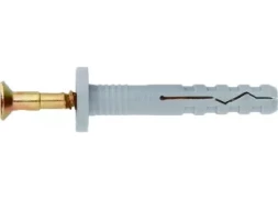 Дюбель-гвоздь полипропиленовый с потайным бортиком 8х80 мм 100 шт ШУРУПЬ 42135