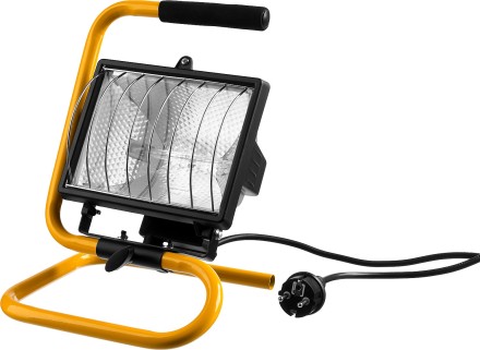 Прожектор STAYER &quot;MASTER&quot; MAXLight галогенный, переносной с подставкой, черный, 500Вт 57116-B купить в Нефтеюганске