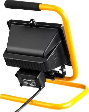 Прожектор STAYER &quot;MASTER&quot; MAXLight галогенный, переносной с подставкой, черный, 500Вт 57116-B купить в Нефтеюганске