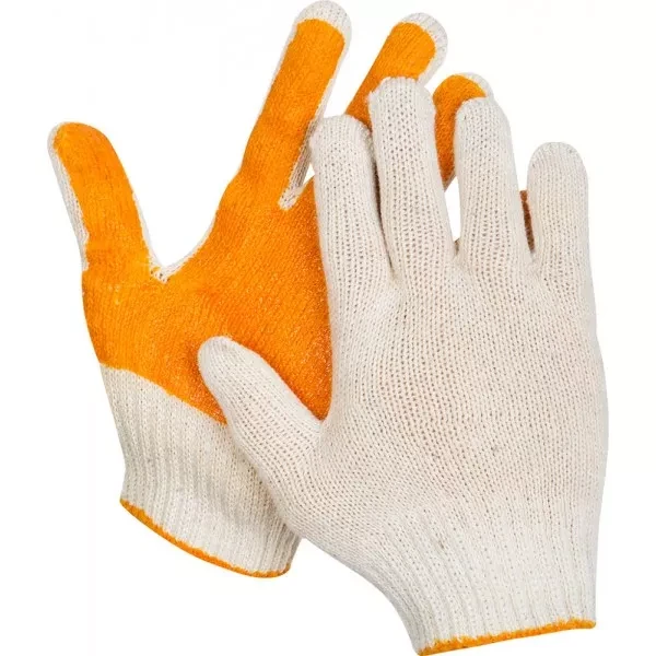 Перчатки STAYER "МASTER" трикотажные, 7 класс, х/б, обливная ладонь из ПВХ, L-XL 11405-XL купить в Нефтеюганске