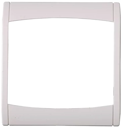 Панель СВЕТОЗАР &quot;ЭФФЕКТ&quot; накладная, цвет белый, 1 гнездо SV-54445-W купить в Нефтеюганске