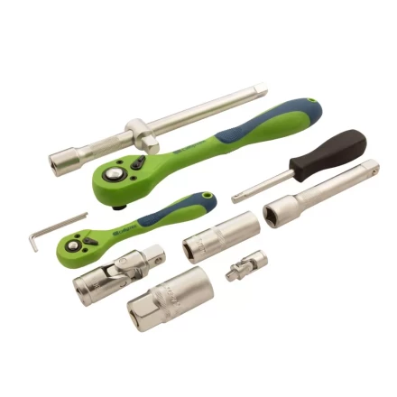 Набор инструментов 108 предметов, CrV, 1/2&quot;, 1/4&quot; Сибртех 13511 купить в Нефтеюганске