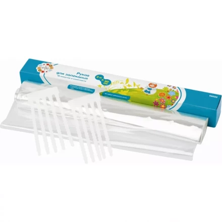 Рукав для запекания 3 м х 30 см 10 хомутиков в комплекте Elfe 95020 купить в Нефтеюганске