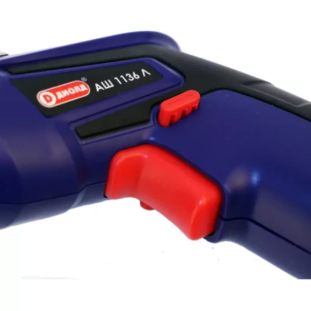 Аккумуляторный шуруповерт (отвертка) Диолд АШ-1136 Л (44 предмета) купить в Нефтеюганске