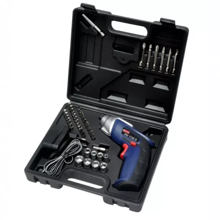 Аккумуляторный шуруповерт (отвертка) Диолд АШ-1136 Л (44 предмета) купить в Нефтеюганске