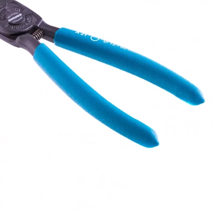 Съемник 165 мм для внешних стопорных колец (19-60 мм) изогнутые губки Gross 18341 купить в Нефтеюганске