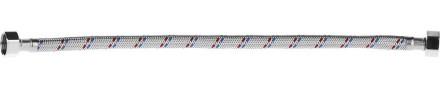 Подводка гибкая STAYER для воды, оплетка из нержавеющей стали, г/г 1/2&quot; - 0,4м 51015-G/G-040 купить в Нефтеюганске