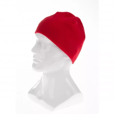 Шапка из флиса для взрослых размер 56-57 красная Россия Сибртех 68801 купить в Нефтеюганске