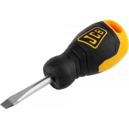 Отвертка JCB, хромомолибденовая сталь S2, двухкомпонентная рукоятка, магнитный наконечник, SL 6,5х40мм JSD012 купить в Нефтеюганске